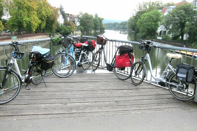 Pedelec Reisegruppe in Tübingen